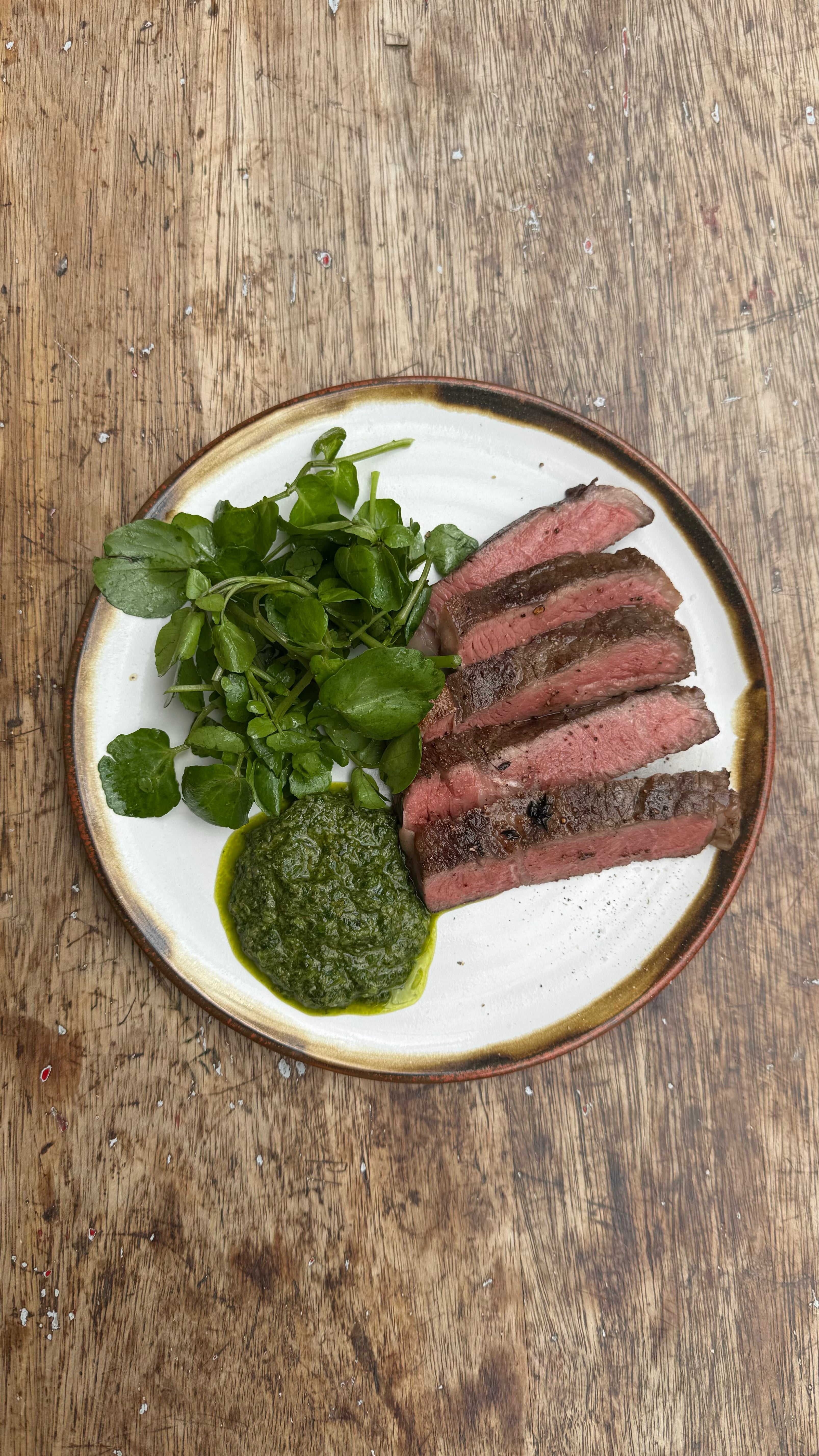 RIBEYE WITH WILD GARLIC SALSA VERDE – GOOD PHATS
